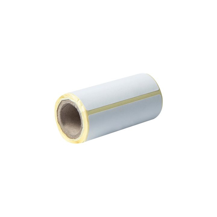 Ролка с етикети Brother, 76x44mm бяла, директен термопечат, 70 етикета - BDE1J044076040 - 4