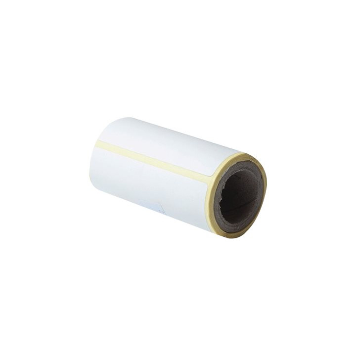 Ролка с етикети Brother, 76x44mm бяла, директен термопечат, 70 етикета - BDE1J044076040 - 5