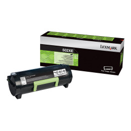 Тонер касета Lexmark 502XE, черна, 10000 стр. - 50F2X0E - 1