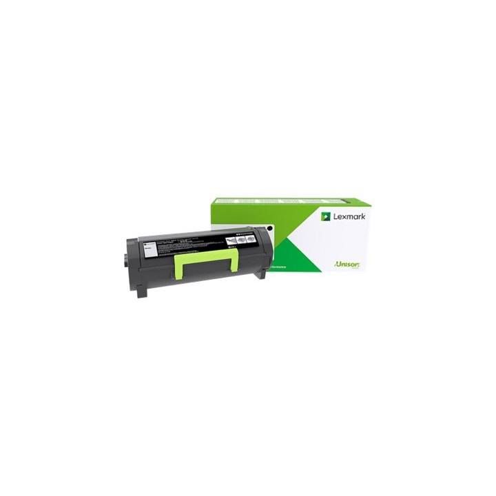 Тонер касета Lexmark 502XE, черна, 10000 стр. - 50F2X0E - 2