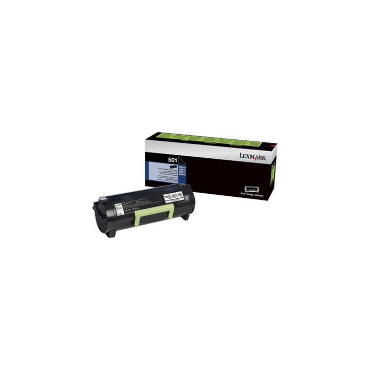 Тонер касета Lexmark 502XE, черна, 10000 стр. - 50F2X0E - 3