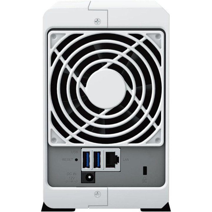 Мрежов сторидж Synology DS223j, 2 слота, Realtek RTD1619B 4-core 1.7GHz, 1GB RAM - SYNOLOGY-NAS-DS223J - 4