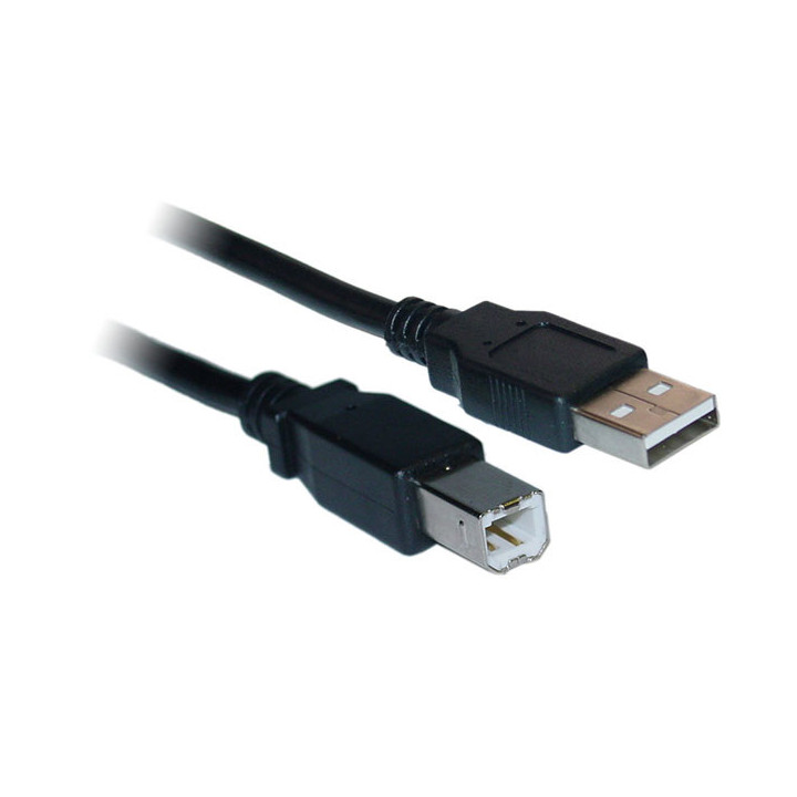 USB кабел за принтер, USB 2.0 Type A - Type B, 3m - S3103-100 - 1