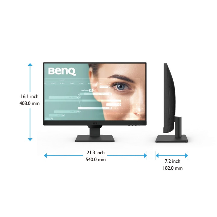Монитор BenQ GW2490, 23.8" Full HD IPS, 100Hz, 99% sRGB, Eye Care - 9H.LLSLJ.LBE - 7