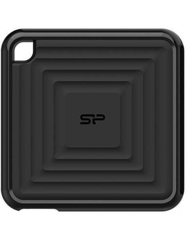 Външен SSD диск Silicon Power 512TB PC60, USB 3.2 Gen2 Type-C, Черен - SP512GBPSDPC60CK