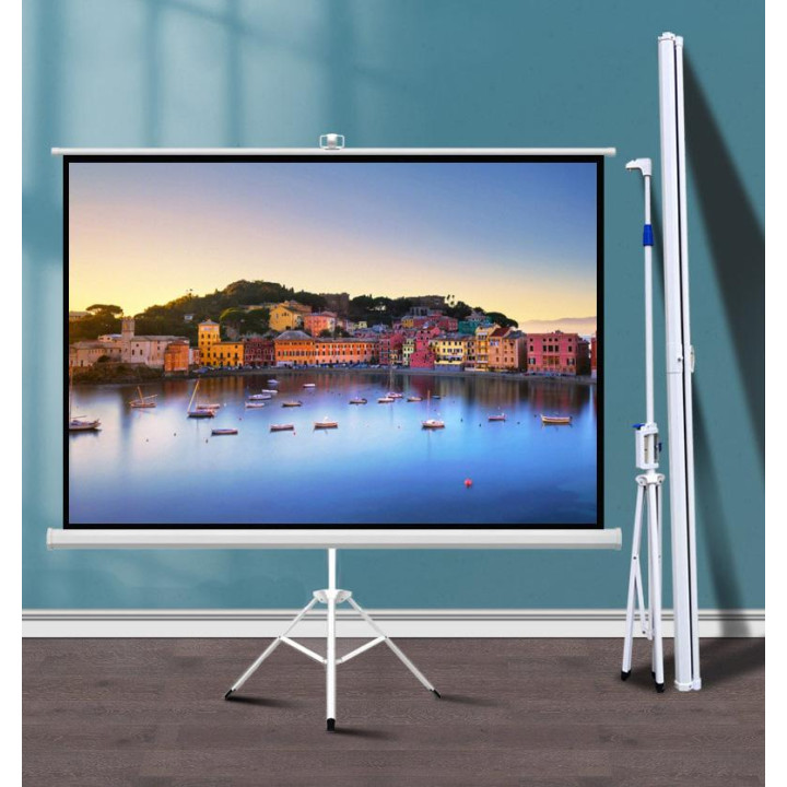 Екран на стойка ESTILLO, 180 x 180 см (100"), 1:1, Статив - EST-SCREEN-TRIPOD-180 - 3