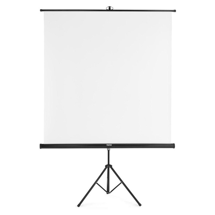 Екран на стойка HAMA, 155x155 cm (1:1), Ръчен със статив - HAMA-21574 - 1
