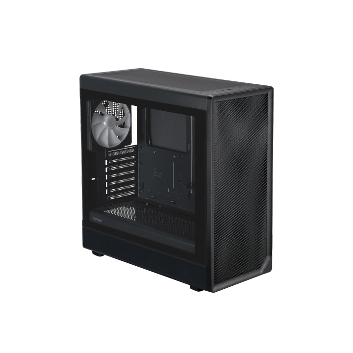 Кутия за компютър 1stPlayer AU8, Middle Tower ATX, Tempered Glass, 4x140mm A-RGB вентилатора, USB-C - AU8-BK-4FE7-14 - 12