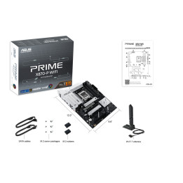 Дънна платка ASUS PRIME X870-P WIFI, AM5, AMD X870, 4xDDR5, 4xM.2, 2.5Gb LAN, Wi-Fi 7 - 90MB1IS0-M0EAY0 - 1