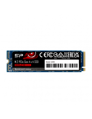 SSD диск Silicon Power 500GB UD85, M.2-2280, PCIe Gen 4x4, NVMe  - SP500GBP44UD8505