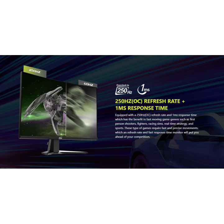 Монитор MSI MAG 32C6X, 31.5" Curved, 250Hz честота и 1ms - 9S6-3DD41M-028 - 2