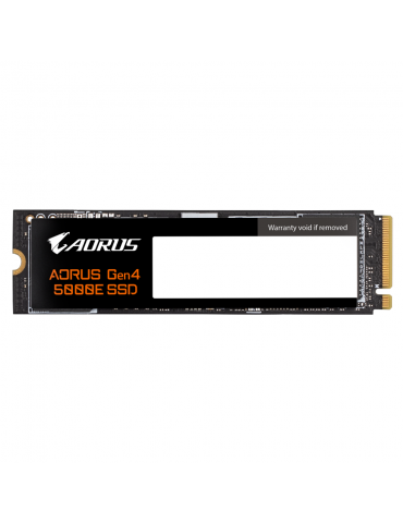 SSD диск Gigabyte AORUS 5000E 500GB, NVMe, PCIe Gen4 - AG450E500G-G