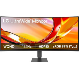 Монитор LG 34U620B-B, 34" UltraWide Curved VA WQHD (3440x1440) 144Hz - 1