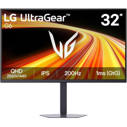 Монитор LG UltraGear 32G620B-B, 31.5" QHD IPS, 200Hz, 1ms, AMD FreeSync, HDR10 - 1