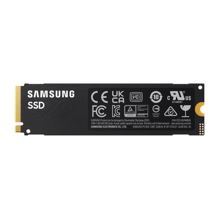 SSD диск Samsung 990, 2TB M.2 NVMe PCIe 4.0 x4, 7250/6450 MB/s - MZ-V9V2T0BW - 2