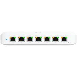 Мрежов суич Ubiquiti USW-Ultra, 8-port GbE PoE+ Layer 2, 60W - USW-ULTRA-60W - 1