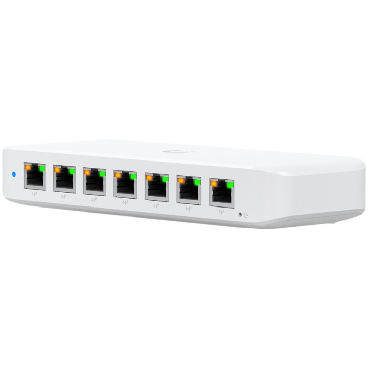 Мрежов суич Ubiquiti USW-Ultra, 8-port GbE PoE+ Layer 2, 60W - USW-ULTRA-60W - 2