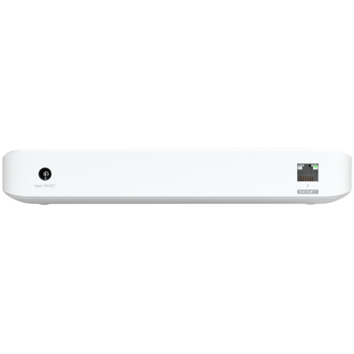 Мрежов суич Ubiquiti USW-Ultra, 8-port GbE PoE+ Layer 2, 60W - USW-ULTRA-60W - 3