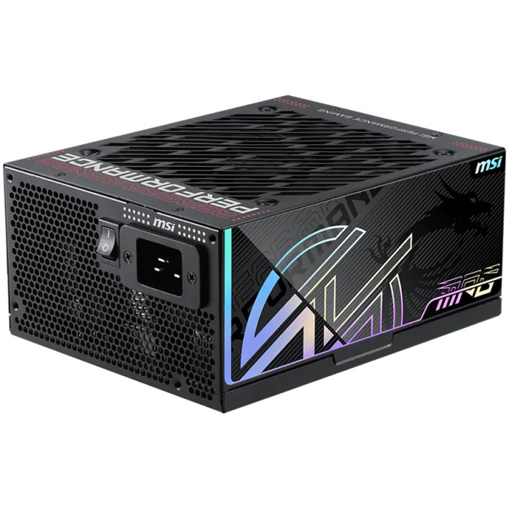 Модулно захранване MSI MPG Ai1600TS PCIE5, 1600W, 80 PLUS Titanium, ATX 3.1 - MPG_AI1600TS_PCIE5 - 2