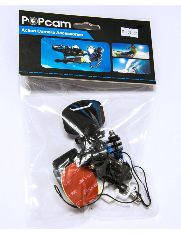 POPcam комплект резервни части с 2 броя лепенки