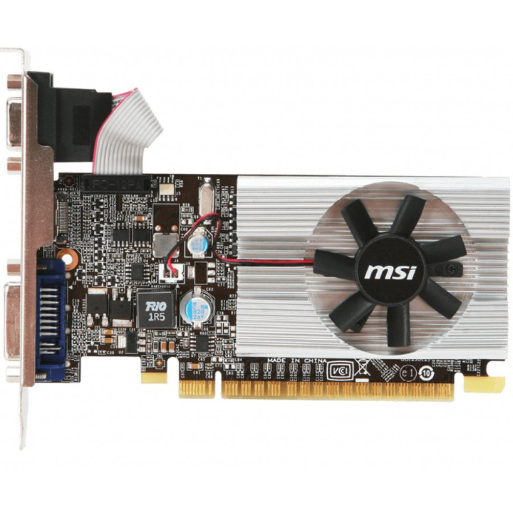 Видео карта MSI GeForce GT 210, 1GB GDDR3 64bit, PCI-E 2.0 - N210-1GD3/LP - 2