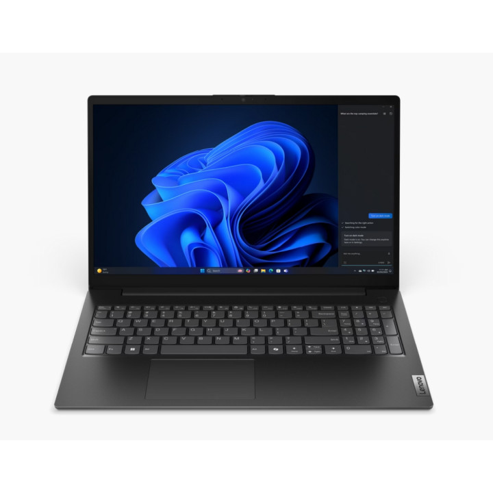 Лаптоп Lenovo V15 G5 Intel Core 3 100U, 15.6" FHD IPS, Intel Core 3 100U, 16GB DDR5, 512GB SSD, Free DOS - 83HF00FYBM - 1