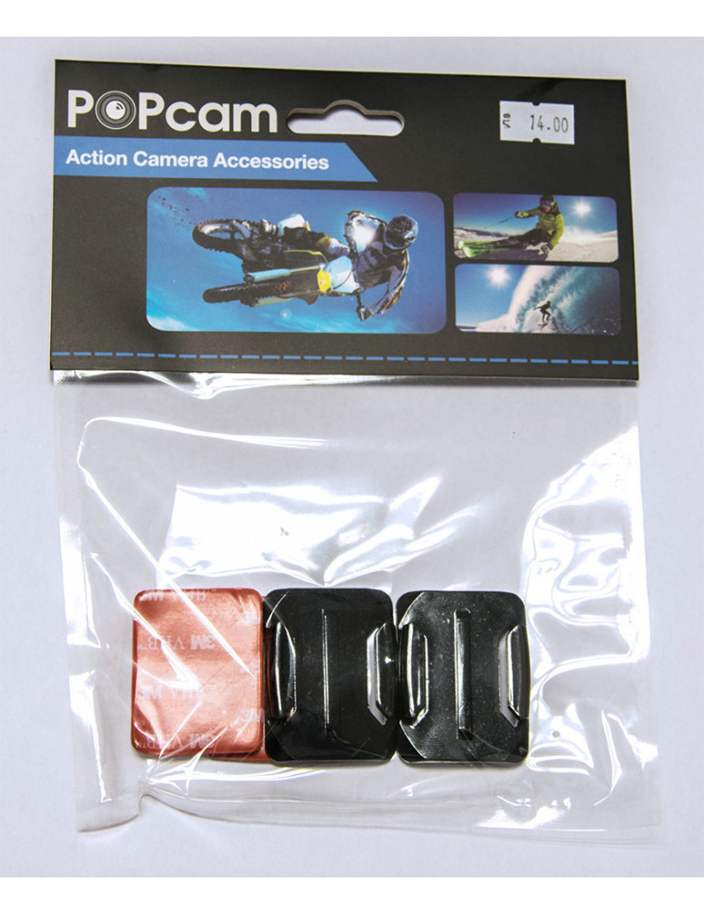 POPcam комплект резервни заоблени лепенки