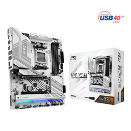 Дънна платка ASRock X870 Pro RS, AMD AM5, DDR5, PCIe 5.0 - 1