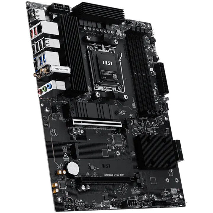 Дънна платка MSI PRO B850-S EVO WIFI, ATX, Socket AM5, DDR5 - 911-7E97-001 - 3