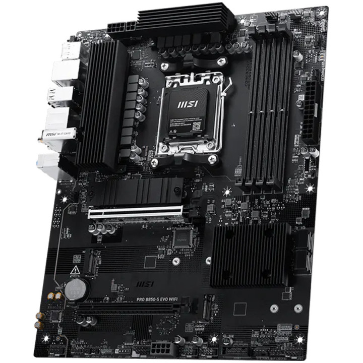Дънна платка MSI PRO B850-S EVO WIFI, ATX, Socket AM5, DDR5 - 911-7E97-001 - 4