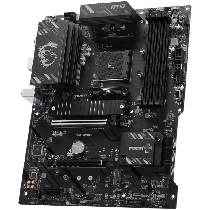 Дънна платка MSI B550 GAMING, Socket AM4, AMD B550, 4x DDR4, ATX - 911-7C56-093R - 4