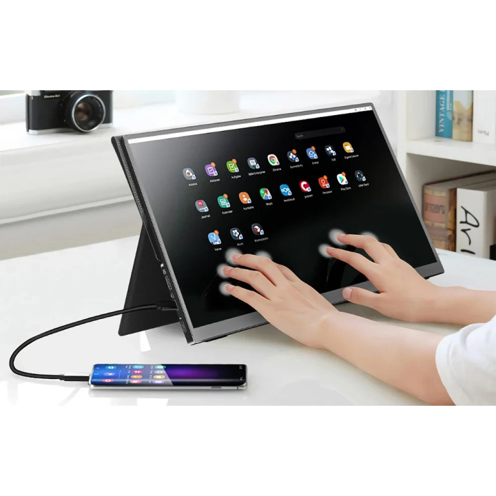 Преносим монитор Arzopa A1T, 15.6" Full HD IPS 60Hz Touch Screen - ARZOPA-A1T - 2