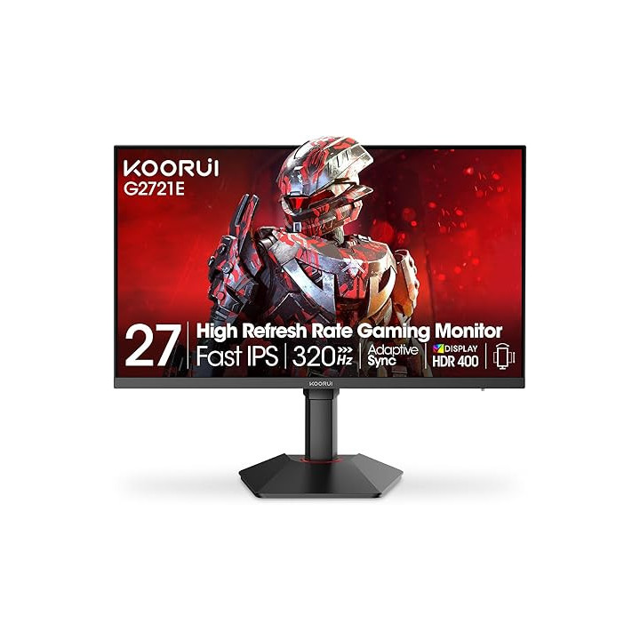 Монитор KOORUI 27 G2721E, 27" QHD Fast IPS, 320Hz, 1ms - 7
