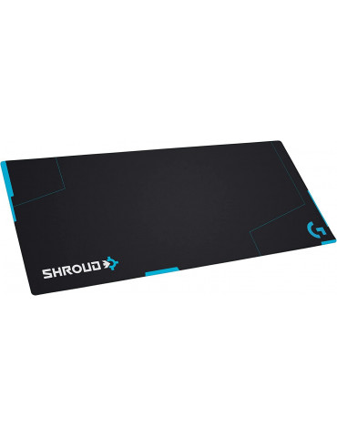 Геймърски пад Logitech G840, XL, Shroud Edition, Черен - 943-000433