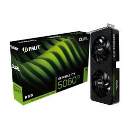 Видео карта Palit GeForce RTX 5060 Ti Dual 8GB GDDR7 128 bit - NE7506T019P1-GB2062D - 1