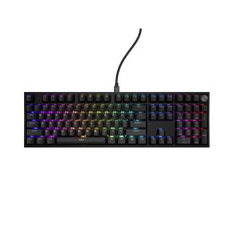 Механична геймърска клавиатура Genesis Thor 404, RGB подсветка, Gateron Yellow Pro, US Layout - NKG-2297 - 1