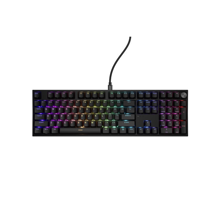 Механична геймърска клавиатура Genesis Thor 404, RGB подсветка, Gateron Yellow Pro, US Layout - NKG-2297 - 1