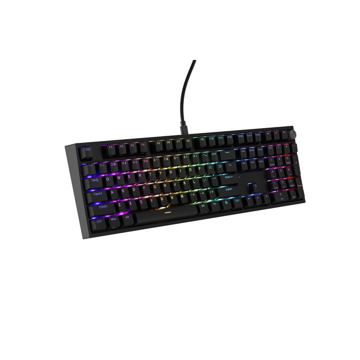 Механична геймърска клавиатура Genesis Thor 404, RGB подсветка, Gateron Yellow Pro, US Layout - NKG-2297 - 7