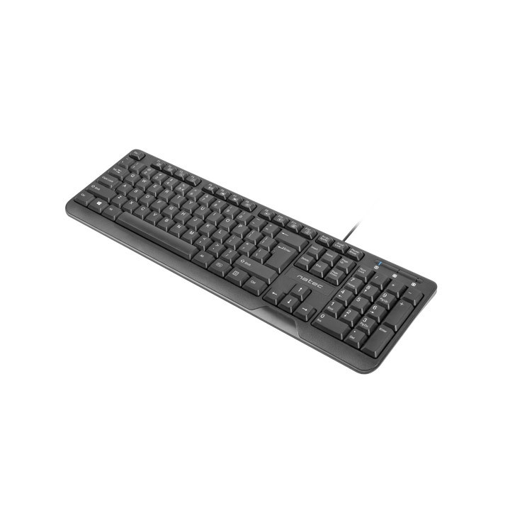 Клавиатура Natec Trout, US Layout, Slim, Черна - NKL-0967 - 3