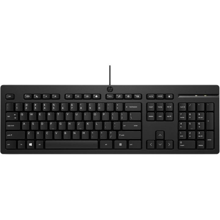 Клавиатура HP 125 Wired Keyboard - AY2Y7AA - 1