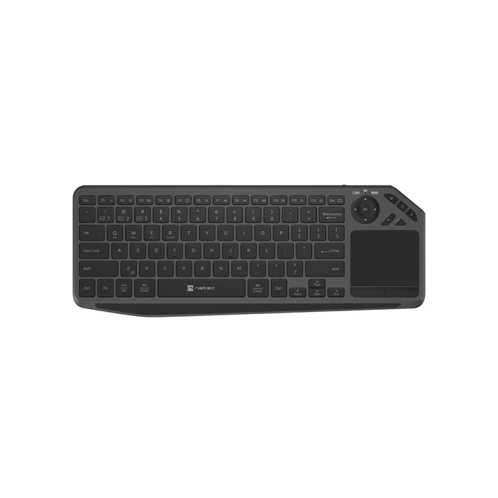Безжична клавиатура Natec Turbot 2, US Layout, Bluetooth, 2.4GHz, X-Scissors, Touchpad - NKL-2317 - 1
