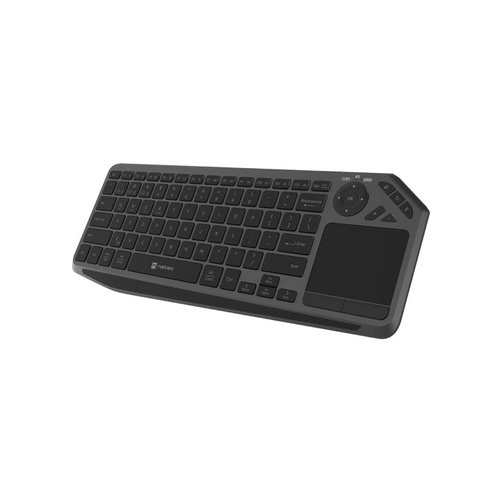 Безжична клавиатура Natec Turbot 2, US Layout, Bluetooth, 2.4GHz, X-Scissors, Touchpad - NKL-2317 - 3