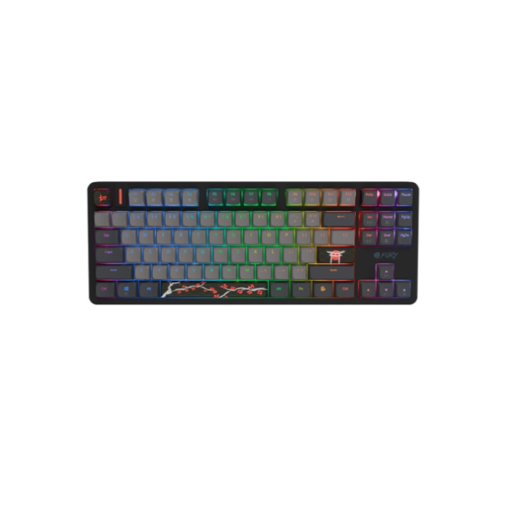 Механична геймърска клавиатура FURY Gaming Keyboard Kanabo K6, US layout, RGB подсветка - NFU-2364 - 3