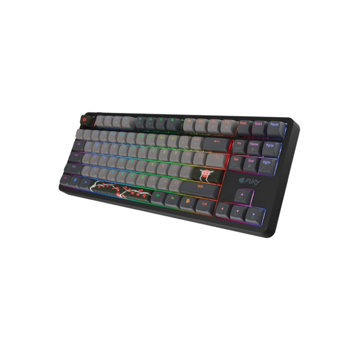 Механична геймърска клавиатура FURY Gaming Keyboard Kanabo K6, US layout, RGB подсветка - NFU-2364 - 6