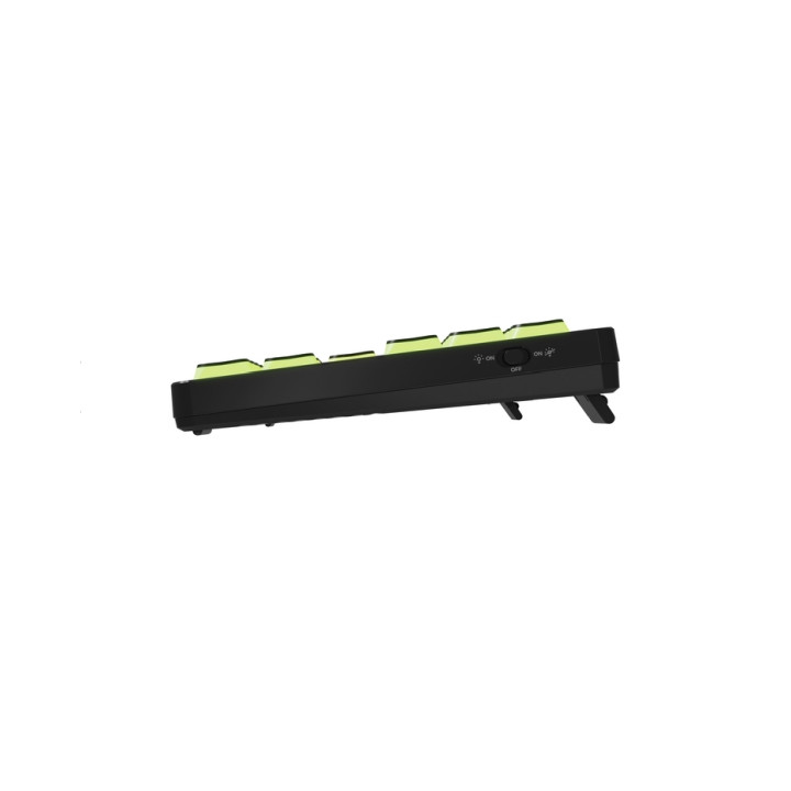 Bluetooth механична нископрофилна геймърска клавиатура Genesis Thor 430 TKL Wireless, RGB Outemu Pink Silent, US - NKG-2346 - 7
