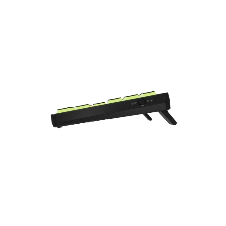 Bluetooth механична нископрофилна геймърска клавиатура Genesis Thor 430 TKL Wireless, RGB Outemu Pink Silent, US - NKG-2346 - 8