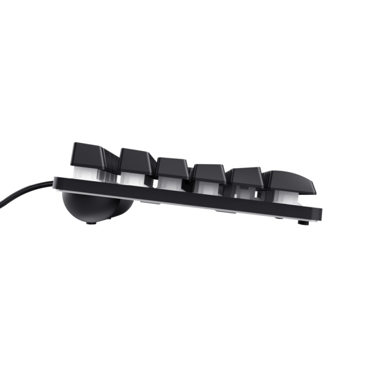 Геймърска клавиатура TRUST GXT 833 Thado TKL, US Layout, RGB подсветка, USB-A - 25886 - 3