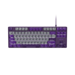 Механична геймърска клавиатура FURY Kanabo K2, US layout, White backlight, Grey-Violet - NFU-2350 - 1