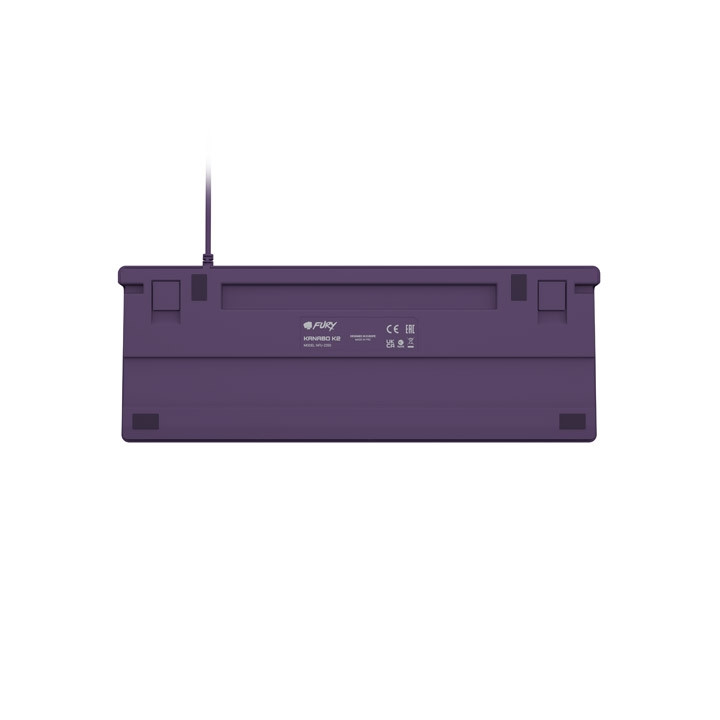 Механична геймърска клавиатура FURY Kanabo K2, US layout, White backlight, Grey-Violet - NFU-2350 - 6