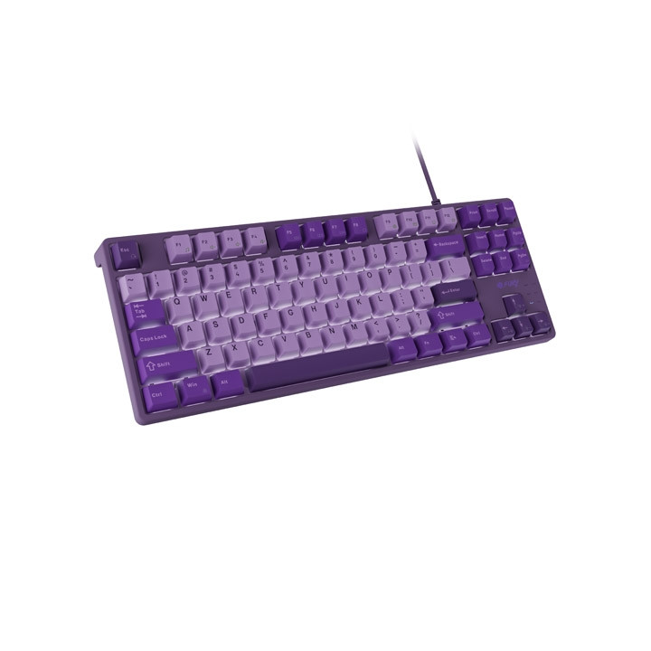 Механична клавиатура FURY Gaming Keyboard Kanabo K2, US layout, бяла подсветка - NFU-2351 - 2